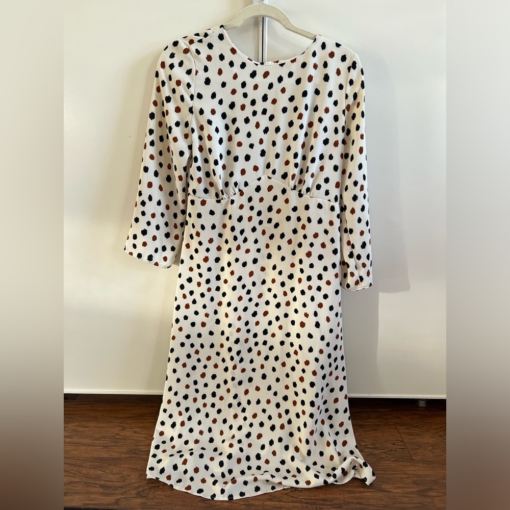 H&M Backless Midi Dress Size 8 (fits like a 6)